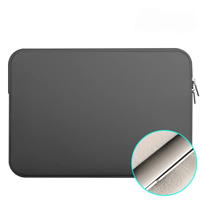 gray-C Устойчивая к царапинам сумка для ноутбука Macbook Air Pro 11 12 13 14 15 15,6 дюймов чехол для ноутбука сумка для ноутбука женский мужской портфель - Цвет: gray-C