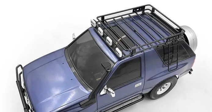 CChand металлическая багажная стойка и лестница для масштаба 1/10 Tamiya CC01 ISUZU MU 4x4
