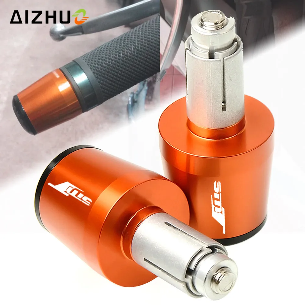 Мотоцикл 7/8 &quot22 мм Руль ручками рукоятка конец Кепки для 990 SMR/SMT 990SMT 2009 2013 2012 2011