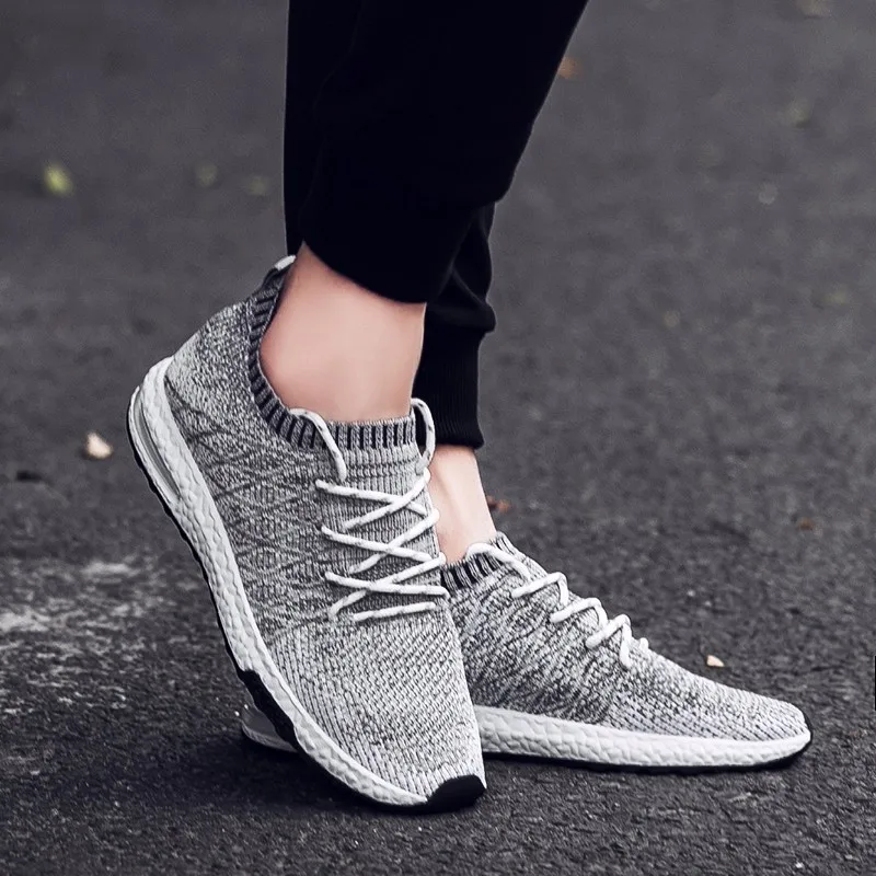 2019 модная мужская обувь дышащая сетка повседневная удобные Тренеры Chaussures
