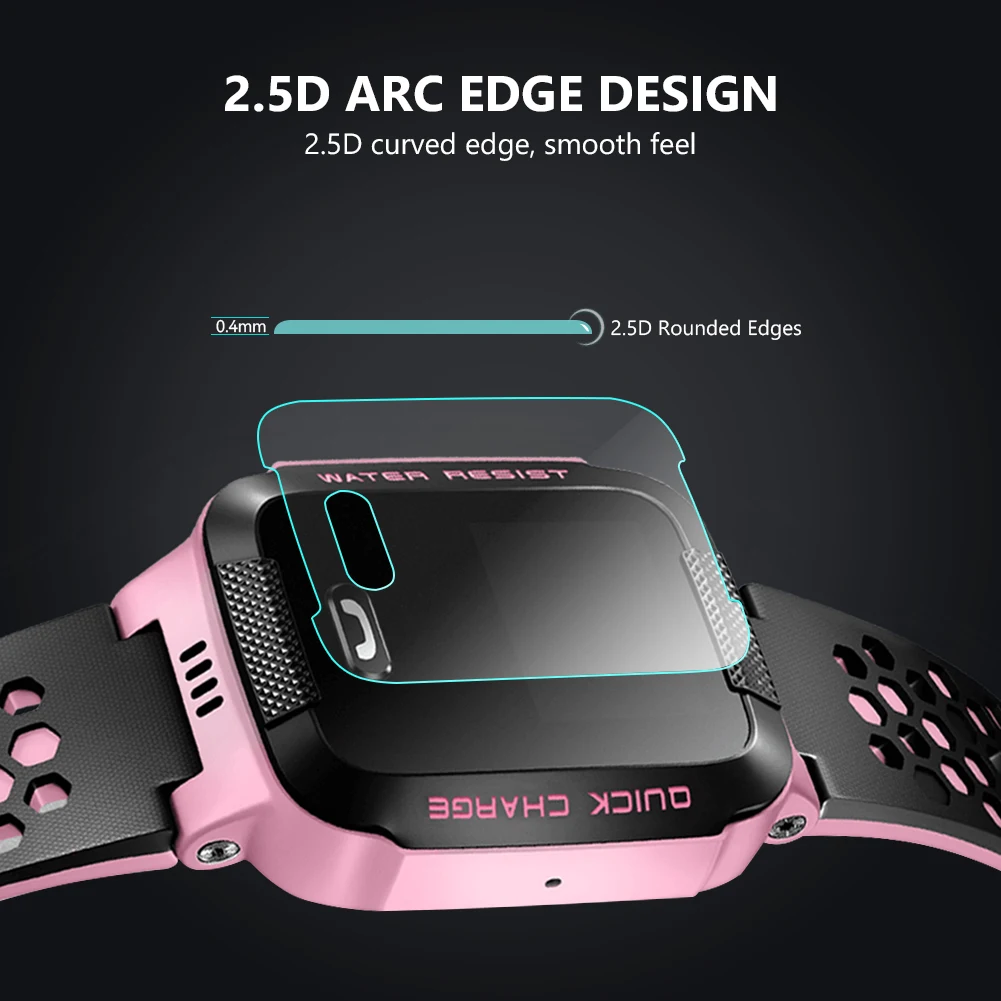 0,26 мм 2.5D Закаленное стекло экран Proetctor Smartwatch экран Защитная пленка для XTC Z3 Z5 Y03 телефон часы Смарт Часы Крышка
