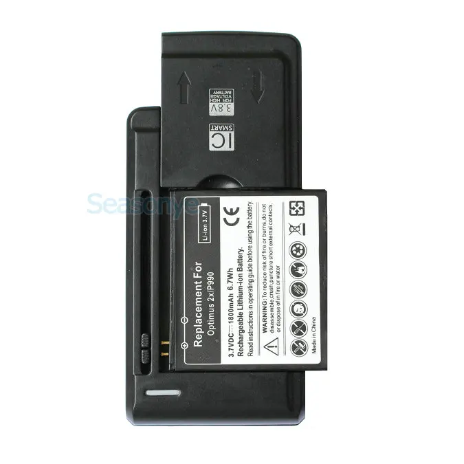 Сменный аккумулятор 1800 мА · ч универсальное зарядное устройство для LG Optimus 2X /3D