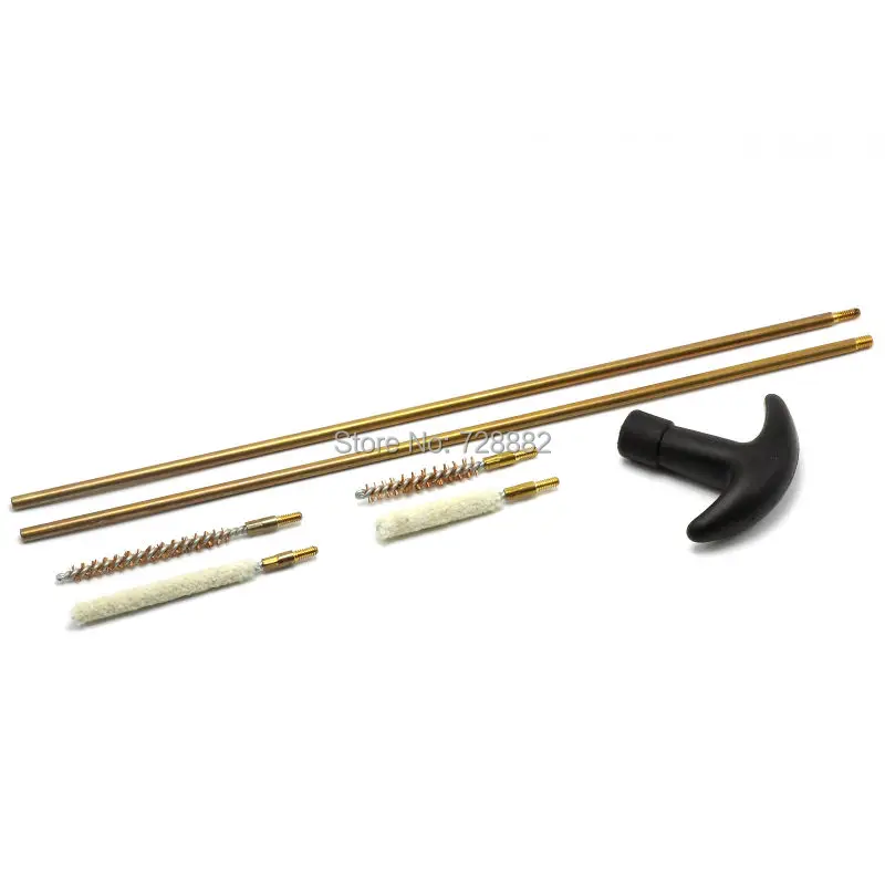 Rifle Brass Rods Brushes Cleaning Clean Tool Kit For .177 .22 (4.5mm&amp5.5mm) Pistol Shotgun Hunting Accessories | Спорт и