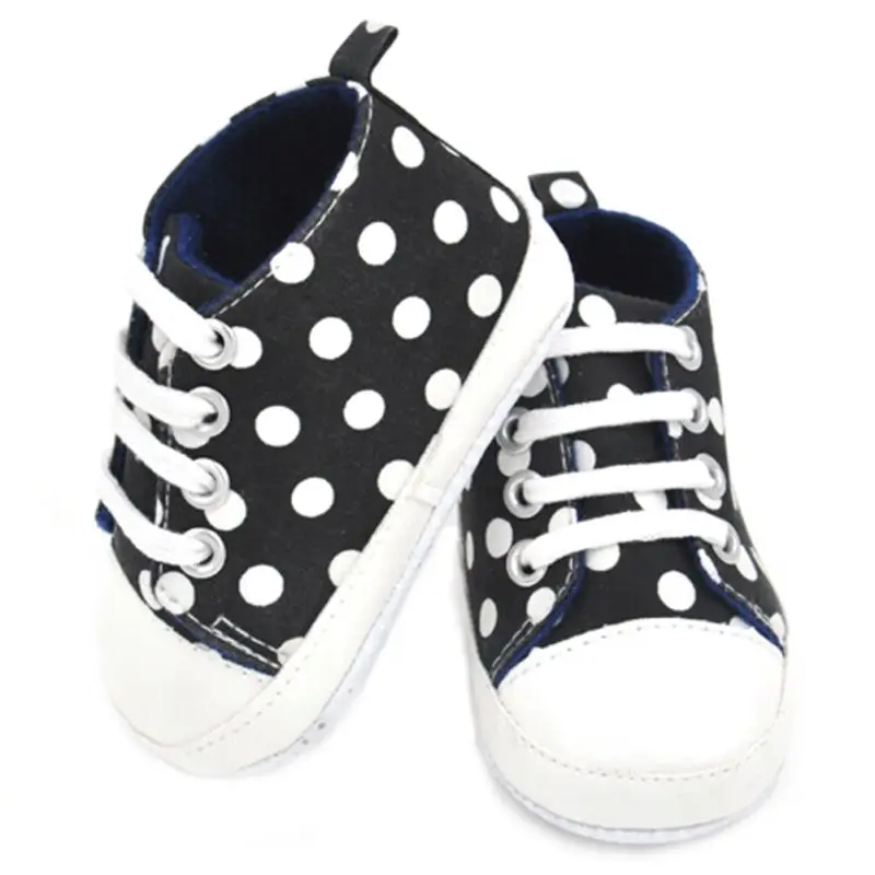 

0-24 Months Baby Boy Girls Casual Slip On Laces Shoes Prewalker First Walkers Shoes New