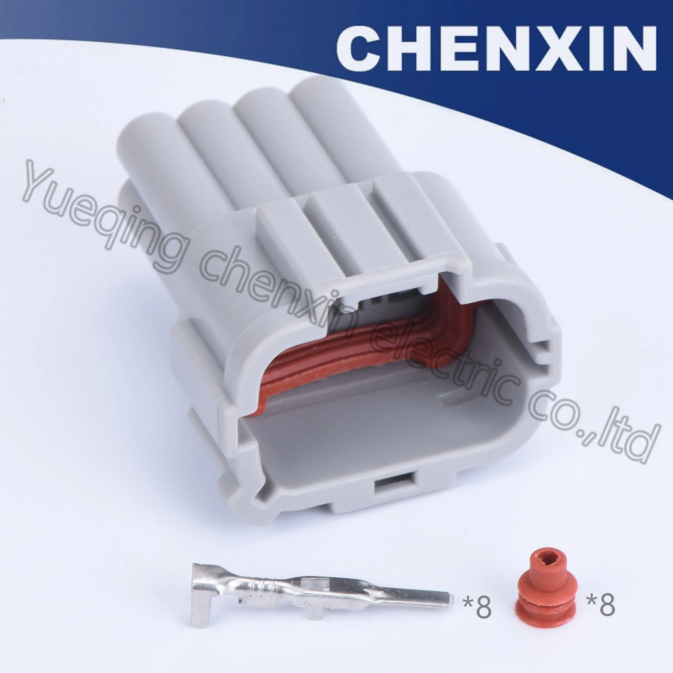

Gray 8pins car waterproof auto connector 2.2 male wiring equipment sheaths and terminals sensor connectors 6188-5544
