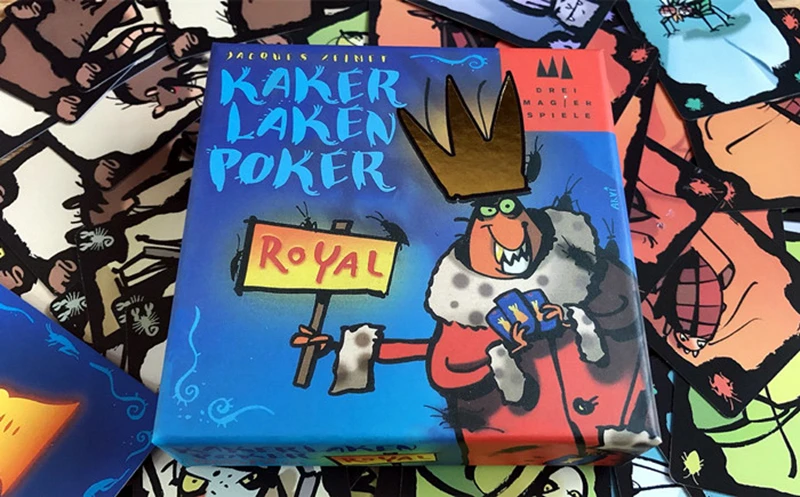 Новая версия kakerlaken таракан покер Royal настольная игра kakerlakenpokerroyal смешная игра в карты семейный праздник игры в помещении