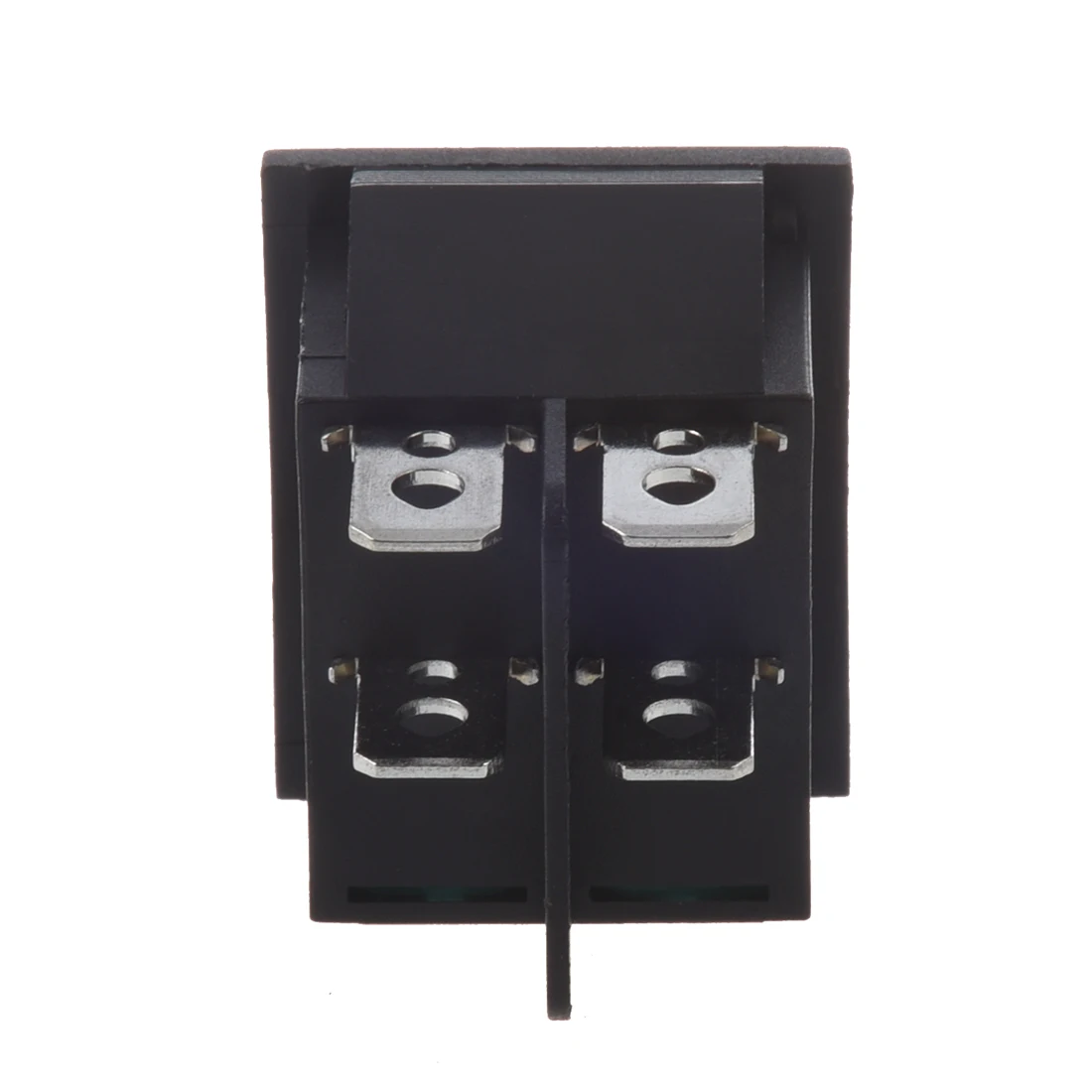 Зеленый свет 4-контактный DPST вкл/выкл защелкивающийся кулисный переключатель 15A