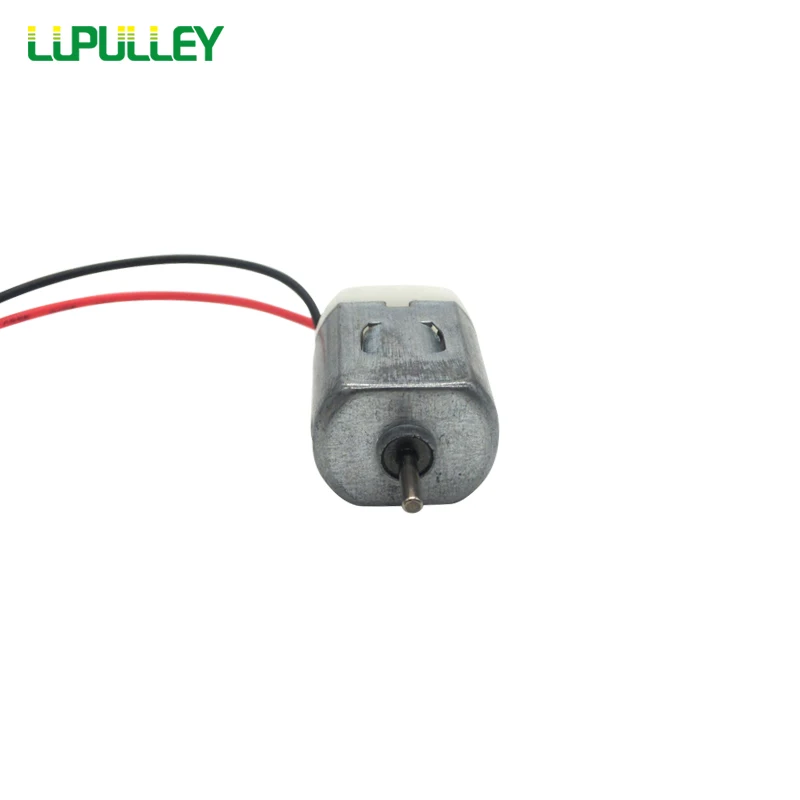 Высокоскоростной мини двигатель постоянного тока LUPULLEY 130 с штекером Dupont Wire DC3V 6V