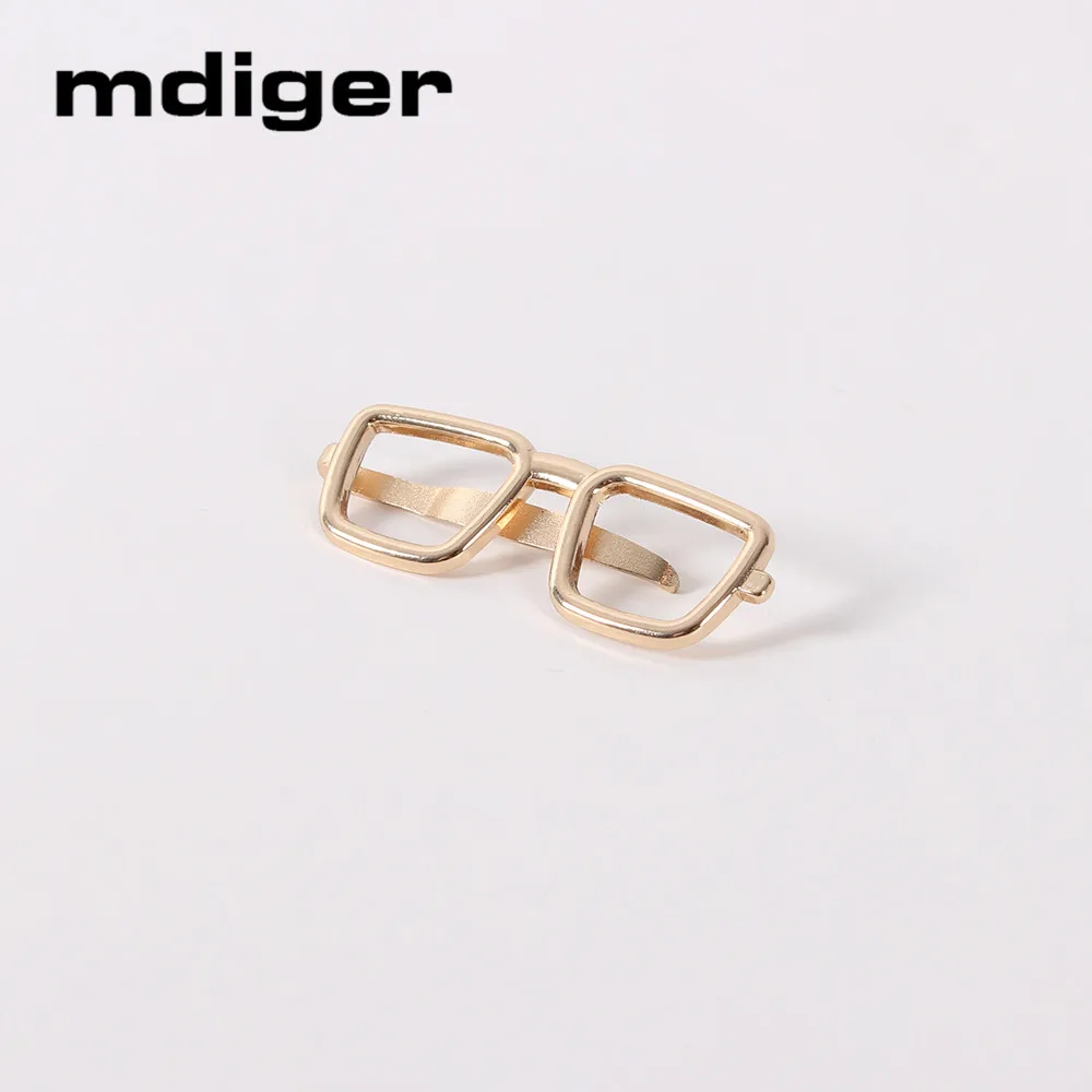 Mdiger бренд очки Зажимы для галстука Позолоченные зажимы бизнес галстук держатель