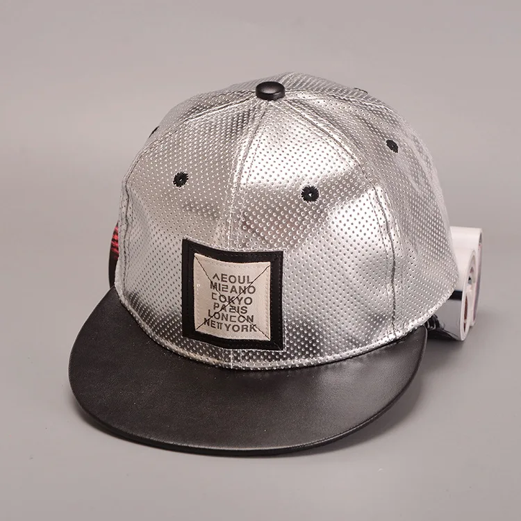 Мода Унисекс Буквы Полые Хип-Хоп Snapback Шапки Шляпы Плоским Полями Бейсболка