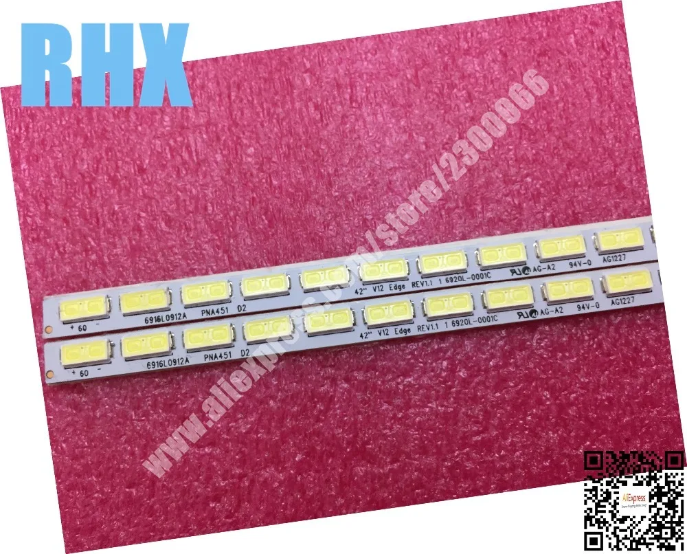 2 шт./лот для ЖК телевизора светодиодная подсветка konka LED 42R6100PDE 6922L 0016A 6920L 0001C LC420EUN 1
