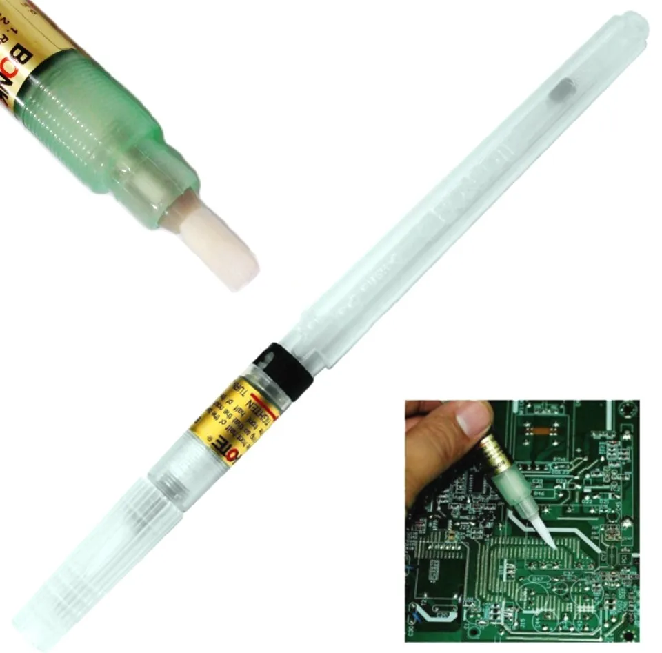 KNOKOO 50pcs/lot High quality BON-102F flux pen Flux Paste/solder paste/flux pen/ welding flux