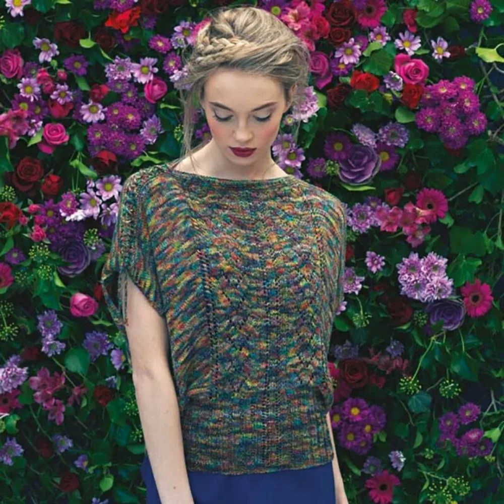 Новый 250 гр. Цветной натуральный здоровый гладкий шелк льняная пряжа Уникальная пространственная окраска ручной вязки крючком кружевная нить Z3905