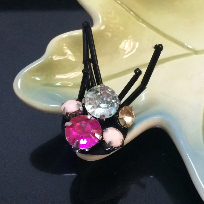 1 шт. нашивка с бусинами и цветами стразы кристаллами нашивки для аппликации