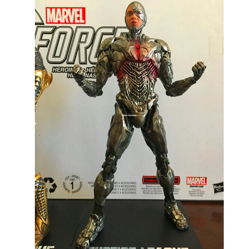Лига Справедливости супергерой киборг Вик Стоун ARTFX + Статуя vicстоун 1/10 Масштаб