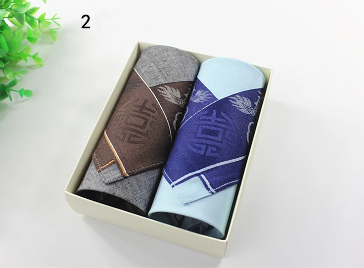 Мужской платок с драконом тканый хлопок 100% Hankies модная Подарочная коробка размер