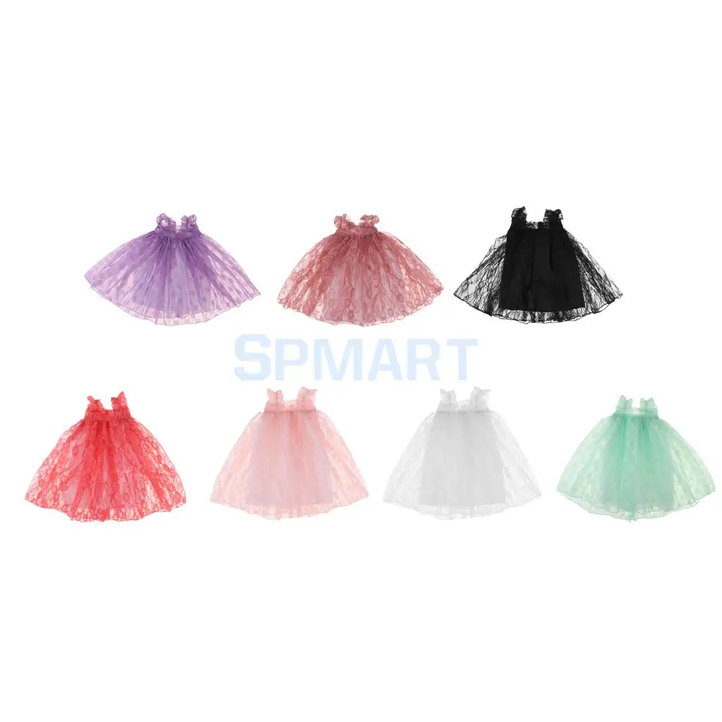 Двухслойное кружевное платье принцессы официальное для 16 дюймовой девочки Sharon