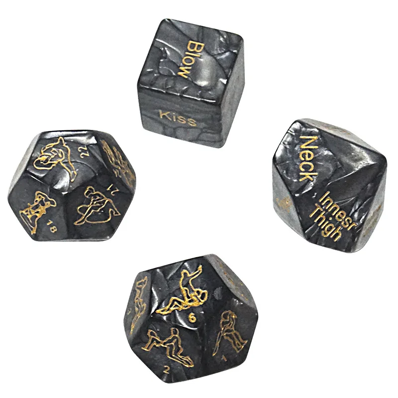 SM Dalliance черный взрослых экзотические игрушечные игральные кубики для пары