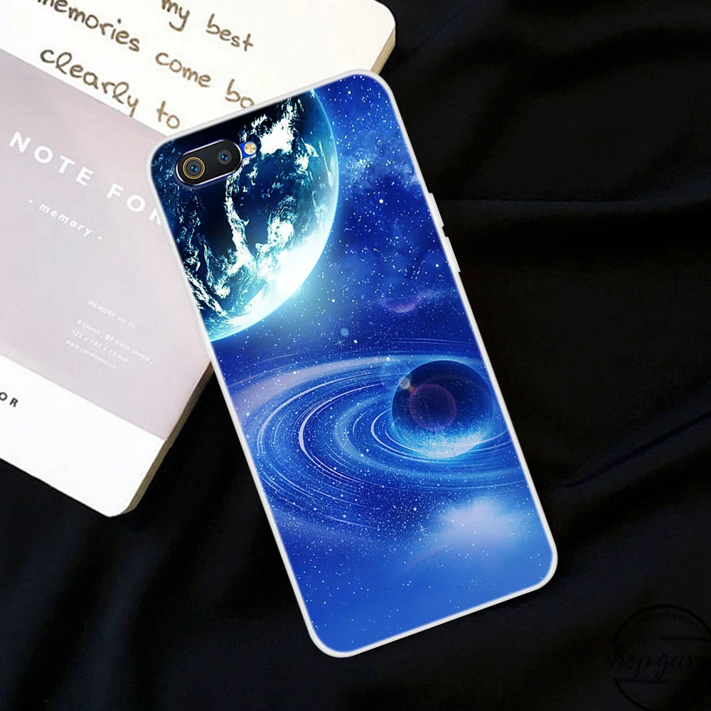Силиконовый чехол Realme C2 для OPPO C3 мягкая задняя крышка с художественным принтом C11