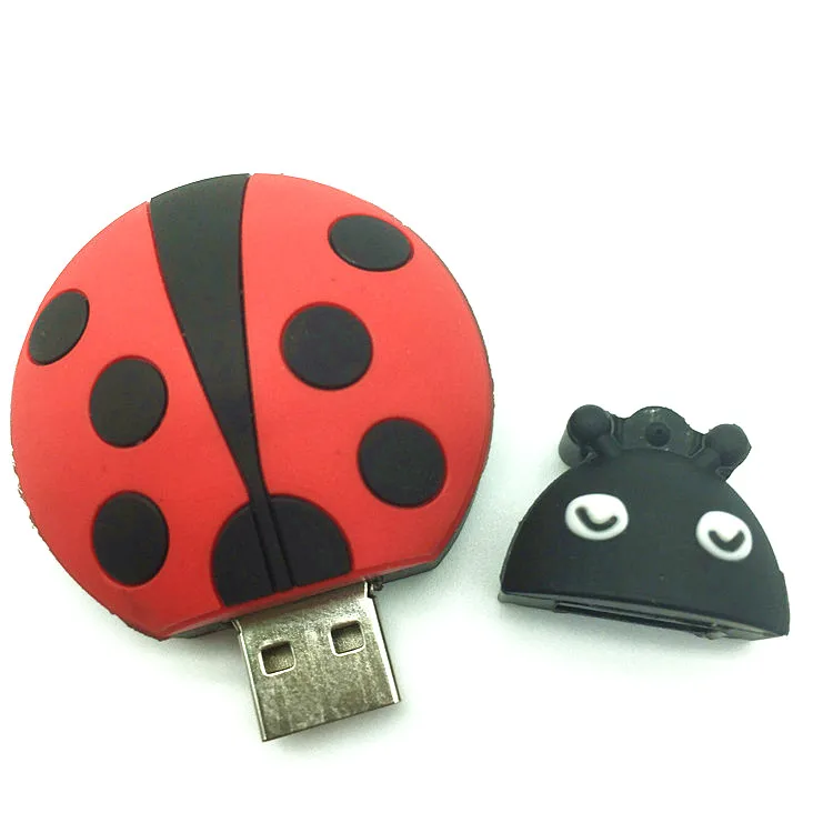 Высокоскоростной Флэш-Накопитель USB в виде божьей коровки 32 ГБ 16 | Компьютеры и