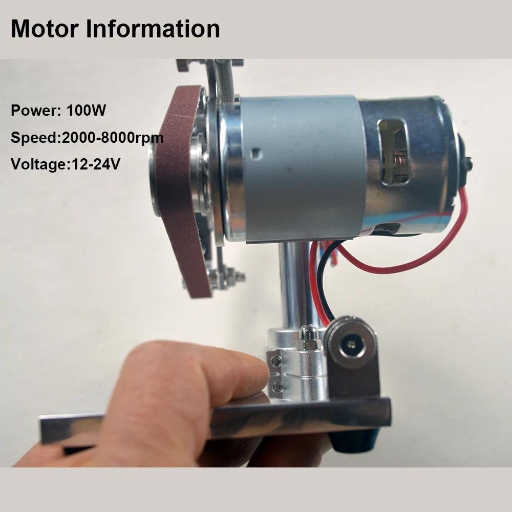 24V 100W мотор профессиональная электрическая точилка для ножей работа острый нож& инструмент, придавая грифелю идеальную форму мини поворотный стол с премиум-класса с абразивной лентой