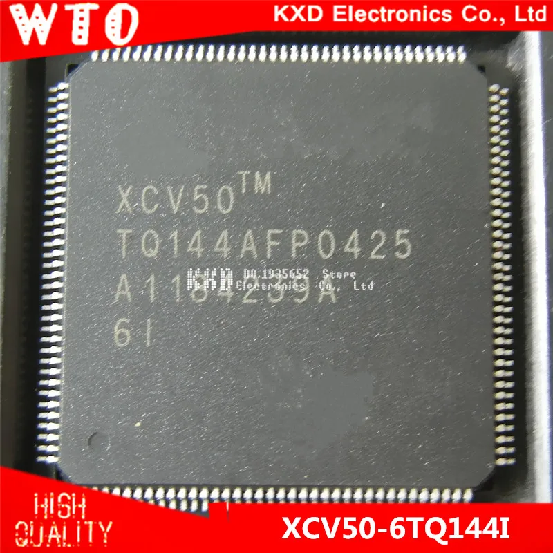 Бесплатная доставка XCV50 6TQ144I 6TQ144 QFP 144 2 шт./лот|Запасные части| |