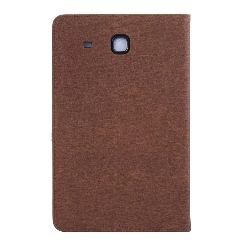 Кожаный чехол книжка с подставкой для Samsung Galaxy Tab E 9 6 SM T560 T561 T565 T567V + пленка ручка|for