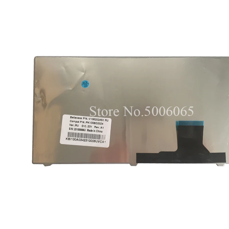 Русская клавиатура для ноутбука acer Aspire 1420P 1820PT 1420 1430 1551 1820 1430Z 752H 753H 721H P1VE6 RU |