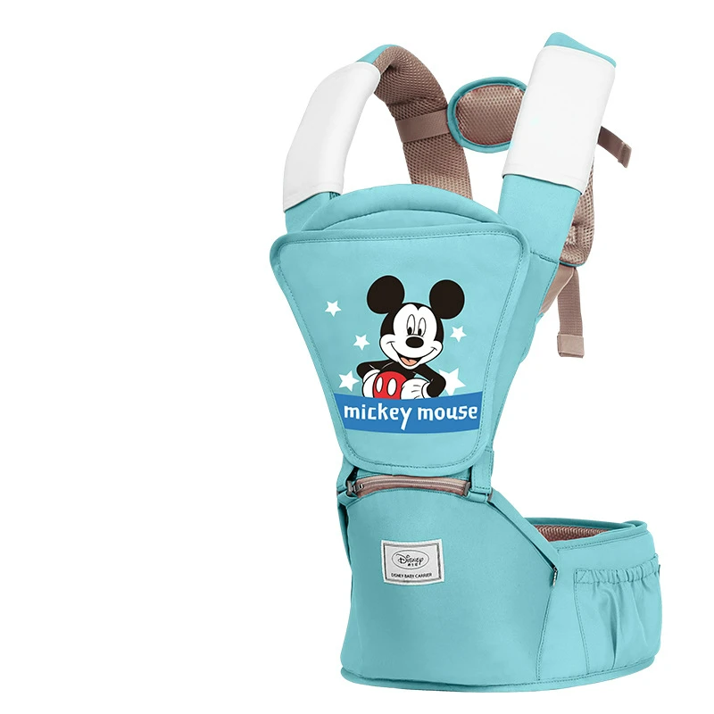 Disney Baby Carrier Слинг новорожденных Мягкие младенческие рюкзаки обёрточная бумага дышащая обёрточная бумага рождения удобный уход за ребенком - Цвет: green