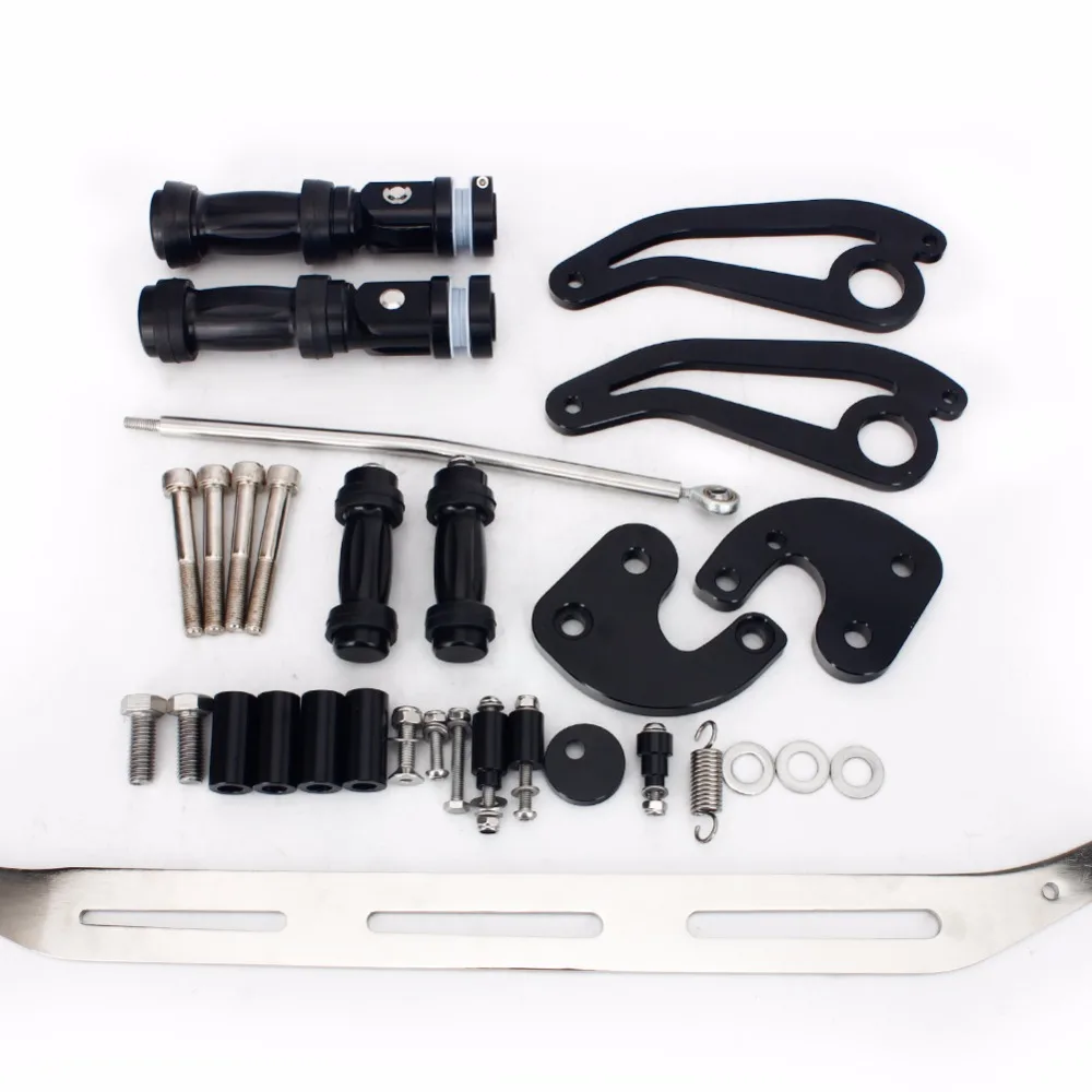 BIKINGBOY для Yamaha XVS 650 V STAR 98 99 00 01 02 03 04 05 06 07 08 09 10-17 вперед Контроль Задняя частть Сзади наборы для ухода за кожей ног колышки