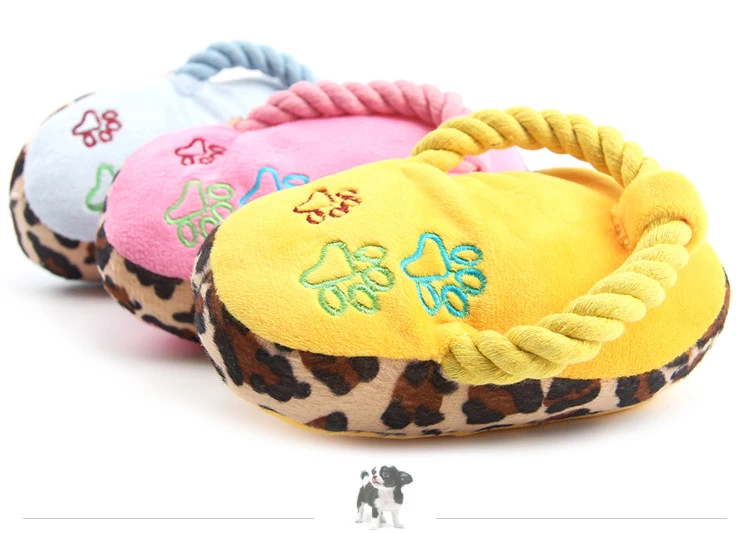 Плюшевые игрушки для домашних животных Мультяшные плюшевые тапочки | Дом и сад