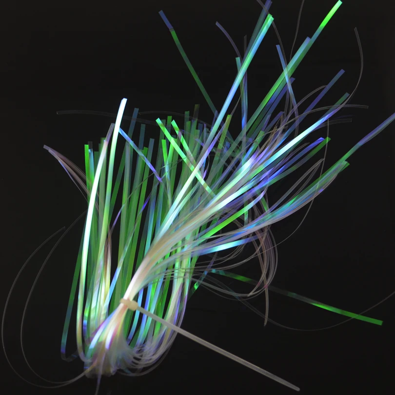 2 сумки с жемчугом MNFT Flashabou голографическая мишень шириной мм металлическая Mylar
