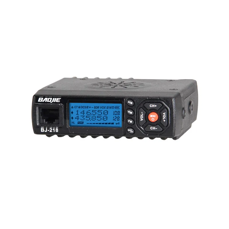 Baojie BJ 218 Мини Автомобильная рация 10 км 25 Вт Двухдиапазонная VHF/UHF 136 174 МГц 400 470 128CH