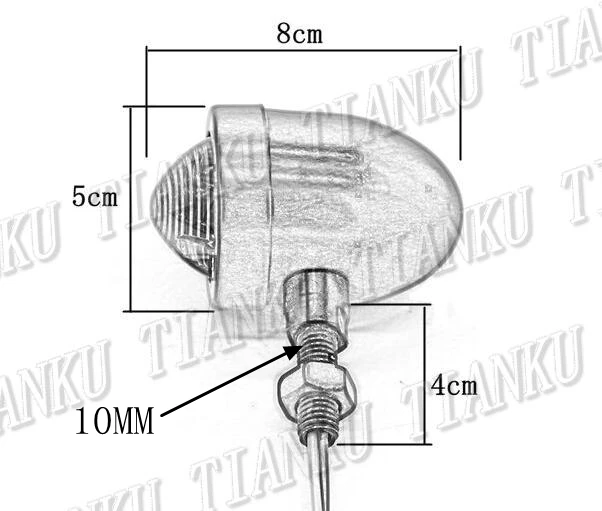 Мотоцикл указатель поворота для Yamaha VStar 400 650 1100 1300 Virago Xv 250 535 750 Road Star Custom Chopper Cruisers| |