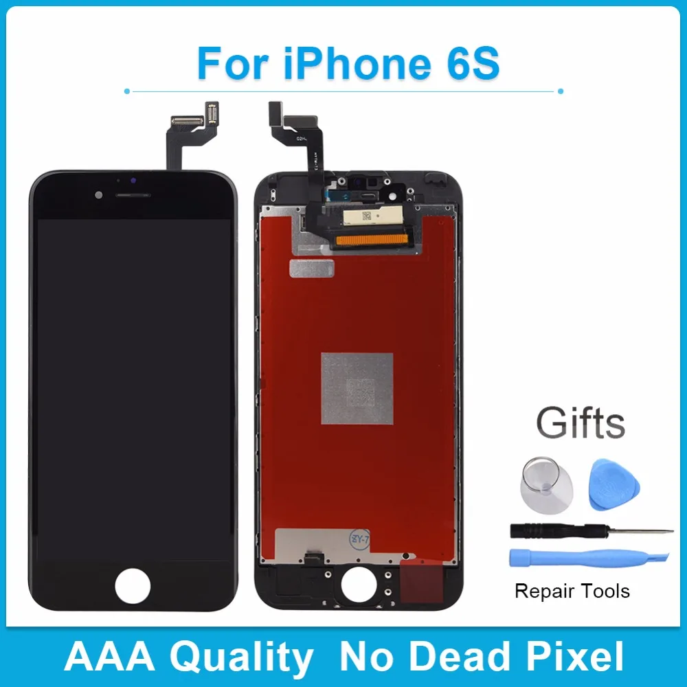 100% AAA качественный экран для iPhone 6 S ЖК и дигитайзер сменный сенсорный дисплей