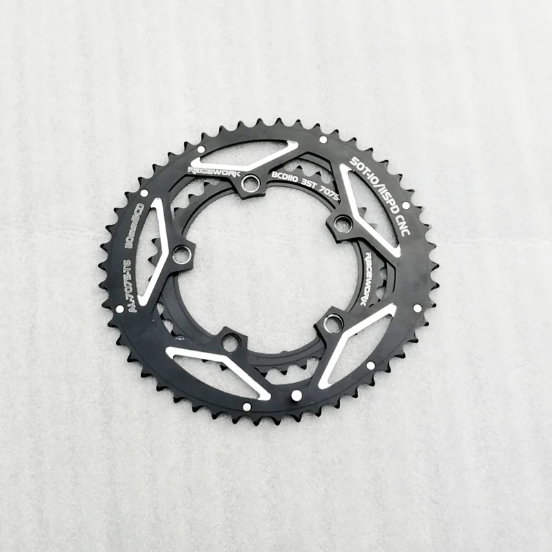 RACEWORK 110BCD 35/50T овальная цепь кольцо для дорожного велосипеда складной велосипед с