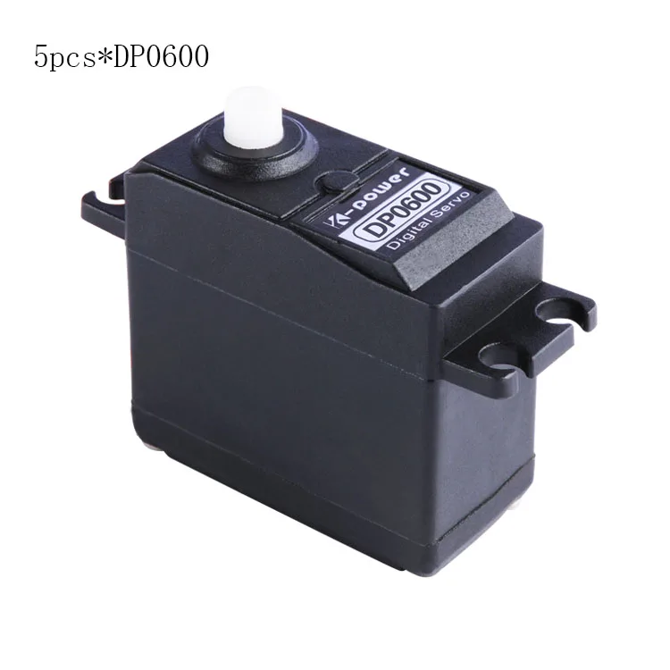 5 шт. K power DP0600 6 кг Цифровая пластиковая Шестерня DC мотор Стандартный