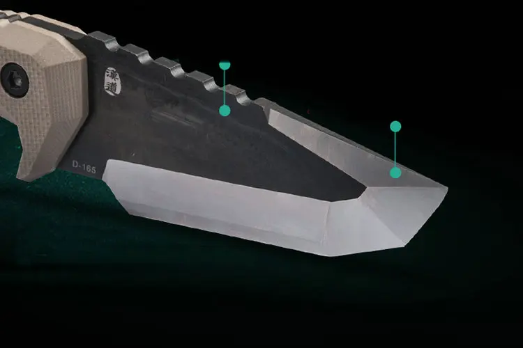 HX на открытом воздухе, нож с фиксированным лезвием, D2 лезвие с G10 ручкой, для защиты, выживания, кемпинга, спасательных, охотничьих ножей с K оболочкой