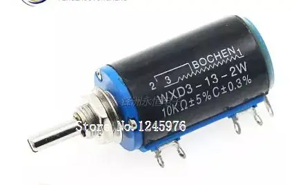 10 ШТ. WXD3 13 2W многооборотный потенциометр раздвижные реостат 1 K/2.2 K/3.3 K/4.7 K/10 K/22 K/47