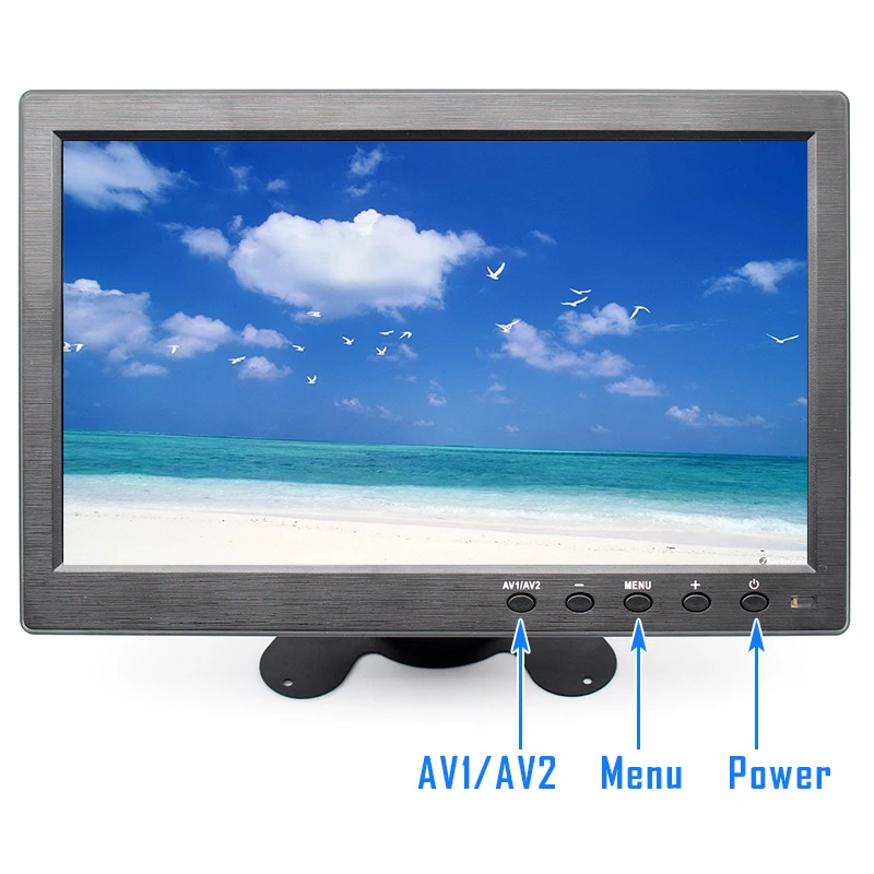 GreenYi 10 1 &quotTFT ЖК дисплей цвет 1024*600 PC аудио видео VGA HDMI AV Интерфейс мониторы экран |