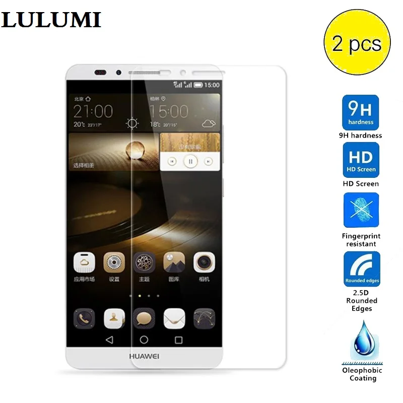 Протектор экрана из закаленного стекла для Huawei Mate 7 GR5 2017 Y6II Y3II Y5II Y6 6C PRO P9 LITE Y5