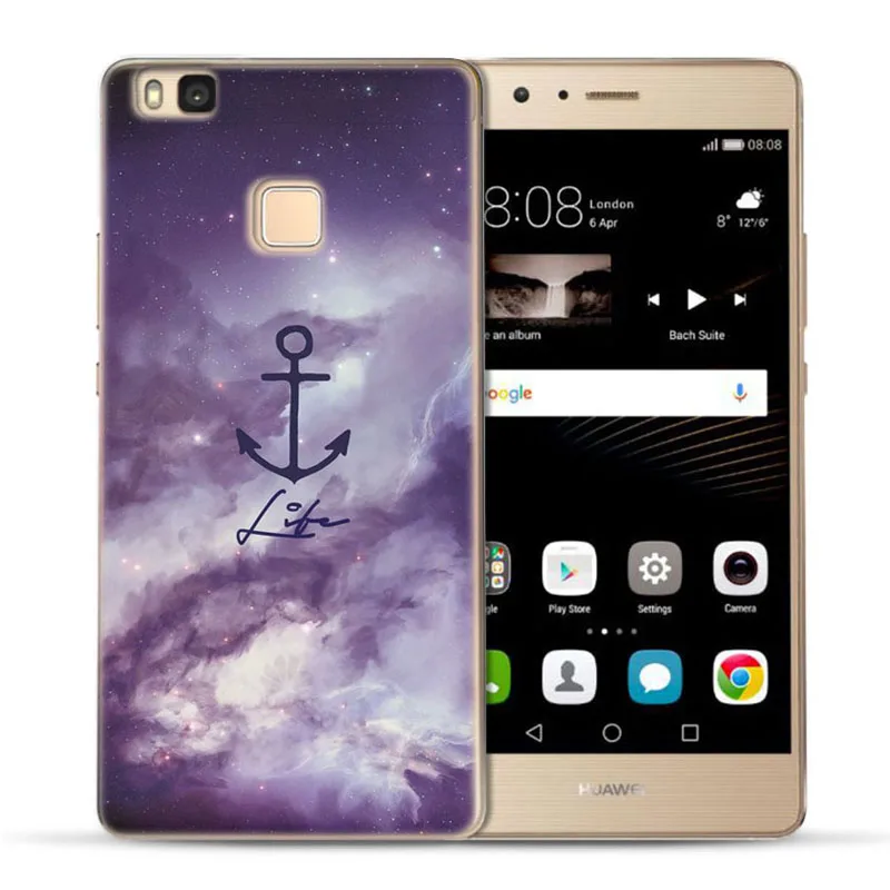 MLCRIYG мягкий чехол для телефона Huawei P9 Lite/P8 Lite P10 красочный из ТПУ со звездным небом