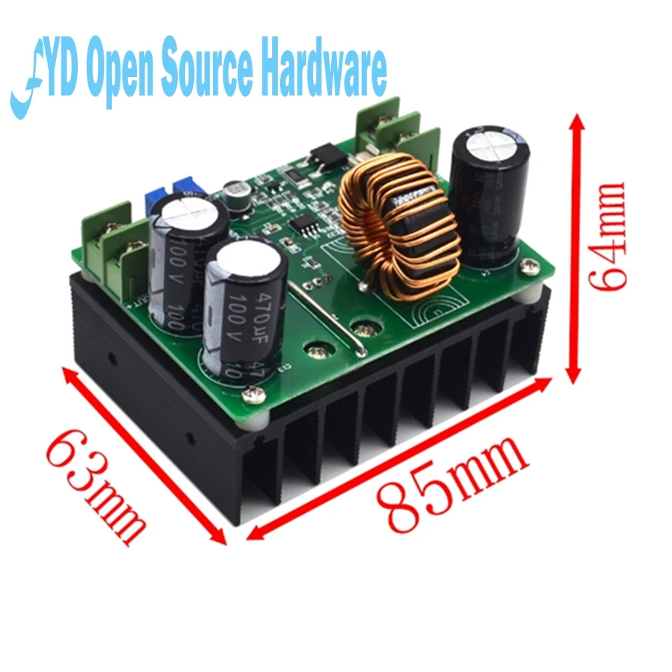 600 Вт Dc dc 10v 60v to 12v 80v Boost Converter Step up Module источник питания|supply power|power moduledc-dc step-up |