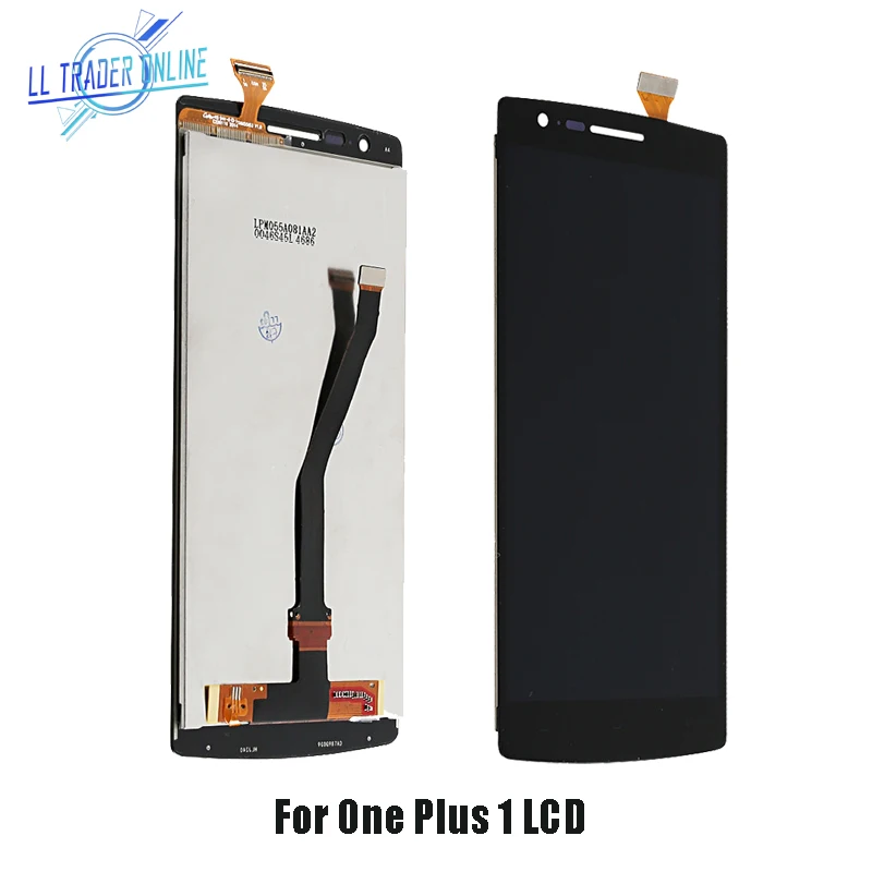 Замена экрана дисплея для One Plus 1 LCD сенсорная сборка дигитайзер Oneplus + ЖК панель