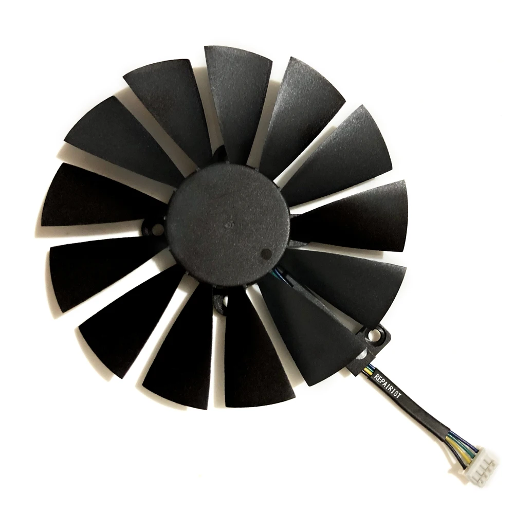 95 мм (100 мм) 4Pin новый вентилятор охлаждения PLD10010S12H для ASUS ROG STRIX Dual RX 580 570 470 GTX 1050Ti