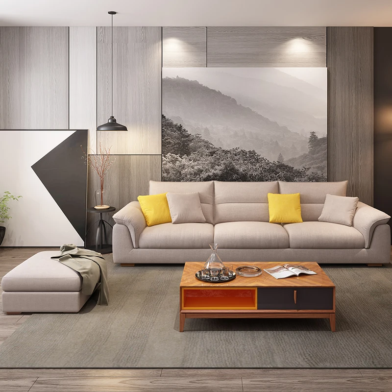 Easyliving 2019 Новый тканевый диван-секции для дома гостиной мебель в простом