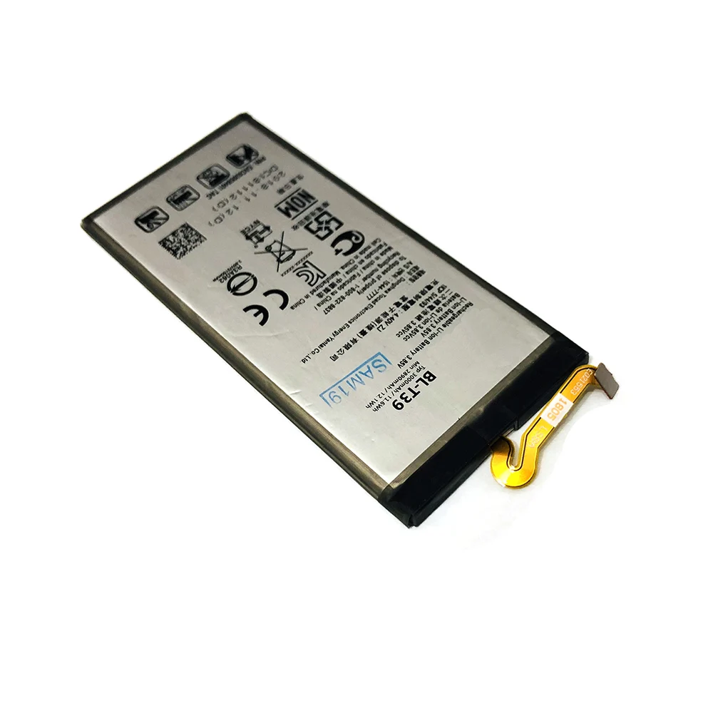 Замена Батарея BL-T39 для LG G7 ThinQ G710 Q7+ LMQ610 BLT19 3000 мА-ч