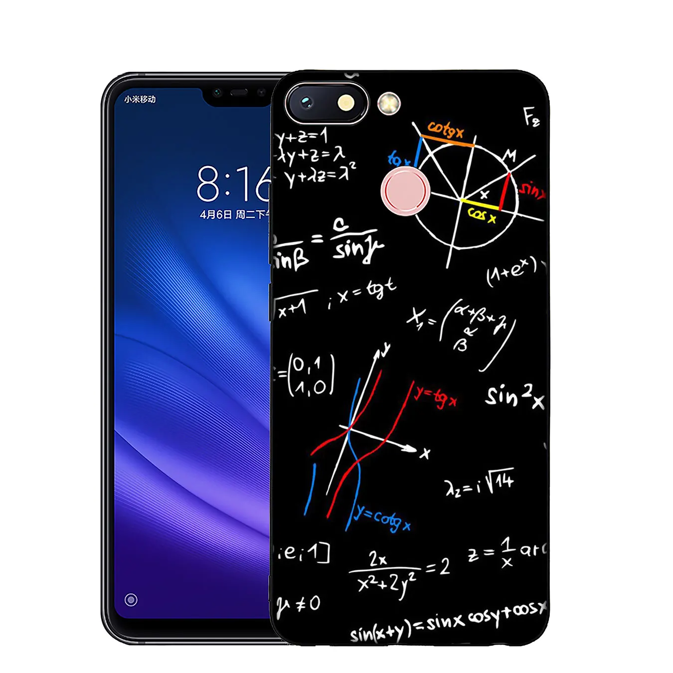 IYICAO mc2 with E=mc Math Albert Einstein Soft Silicone Case for Xiaomi Mi 9 8 A2 Lite A1 6 pocophone f1 MAX 3 mi9 mi8 mia2 |