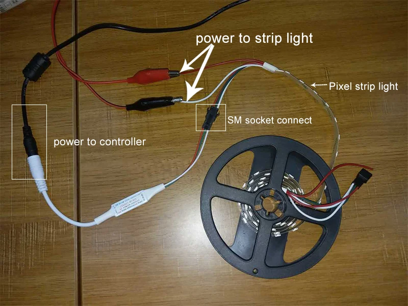 IR RF 14key 21key DIY Мини маленький светодиодный пиксельный светильник-контроллер для WS2811 SK6812 WS2812B 1903, с пультом дистанционного управления