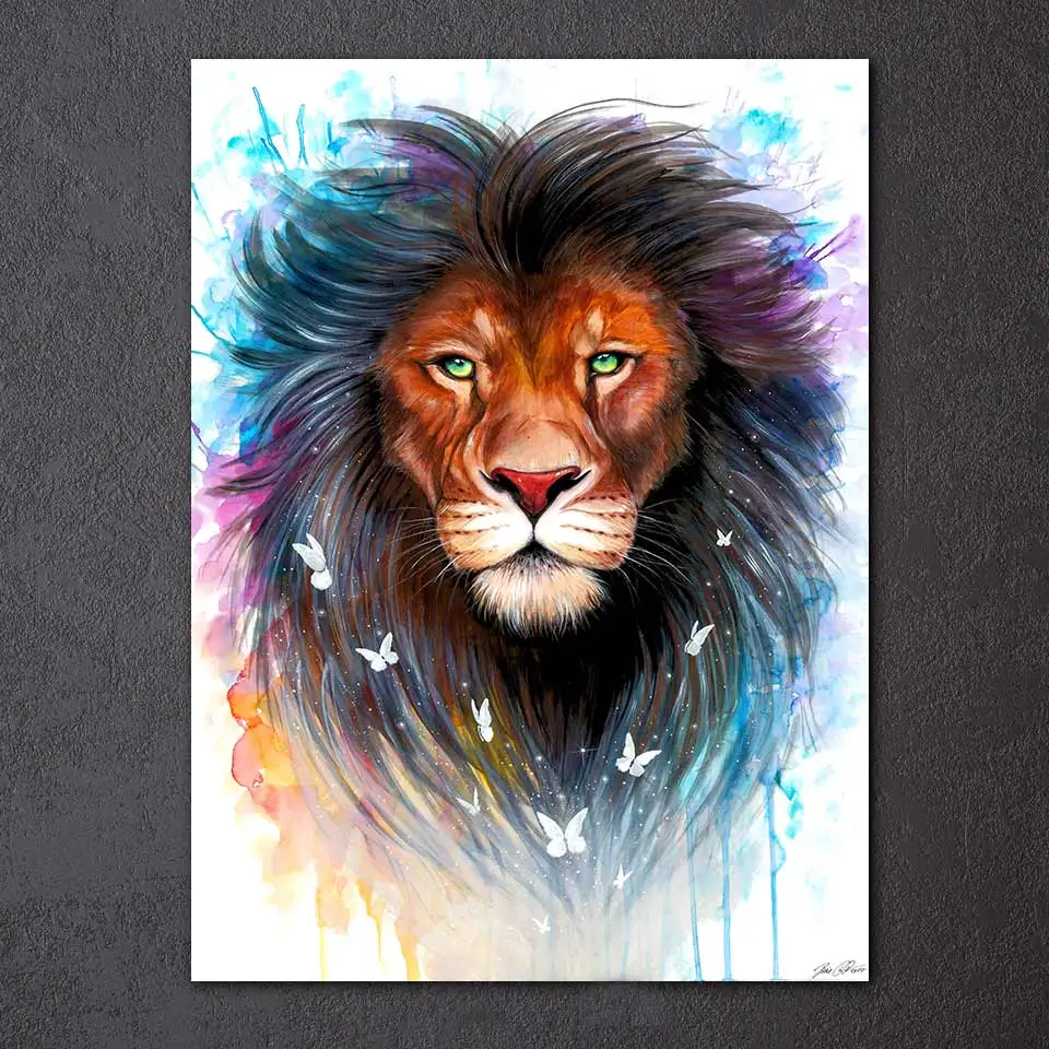 1 шт. абстрактный настенный постер с изображением животных|picture for living room|wall pictureshd